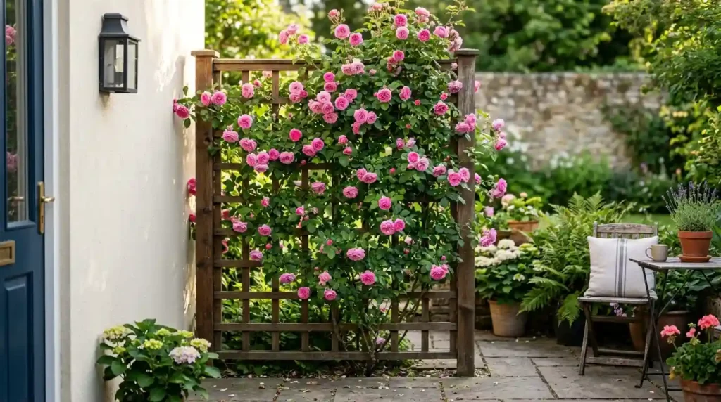 Save Ground Space With a Trellis