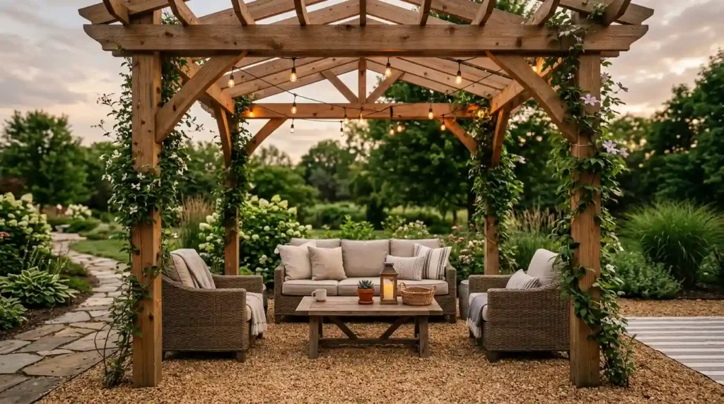 Add Shade With a Pergola Over the Patio