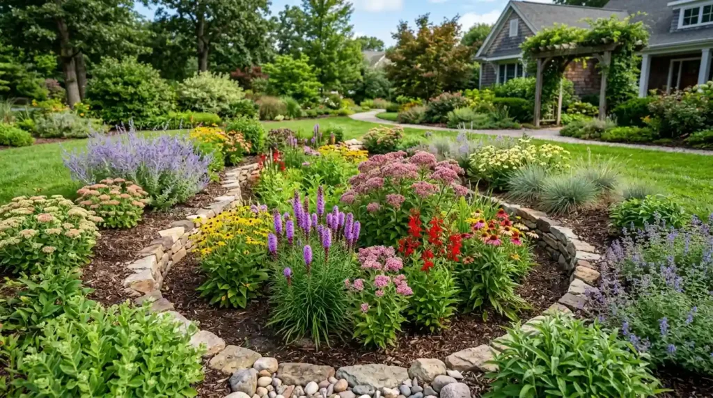 Collect Water in a Rain Garden