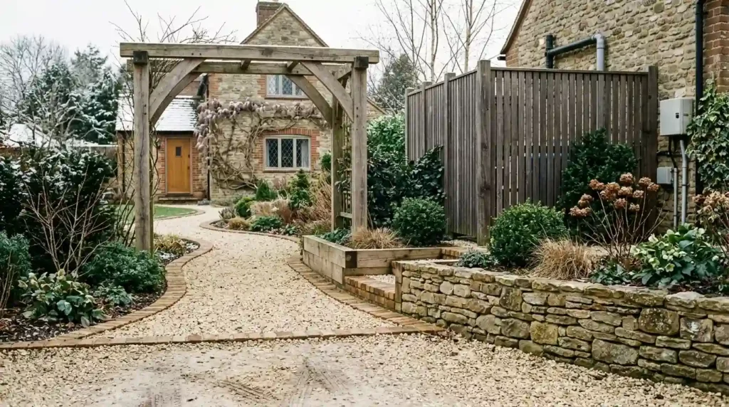 Add Hardscape That Looks Good in Every Season
