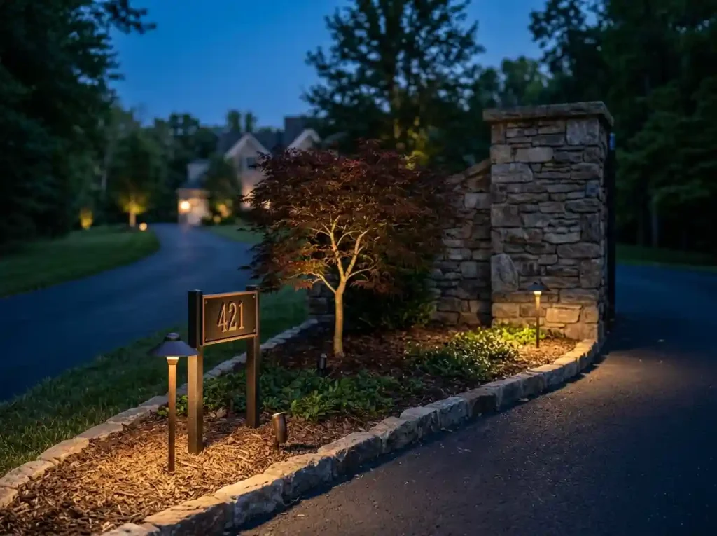 Add Low-Voltage Entrance Lighting