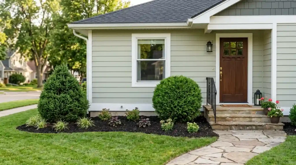 Add a Few Evergreen Shrubs for Year-Round Structure