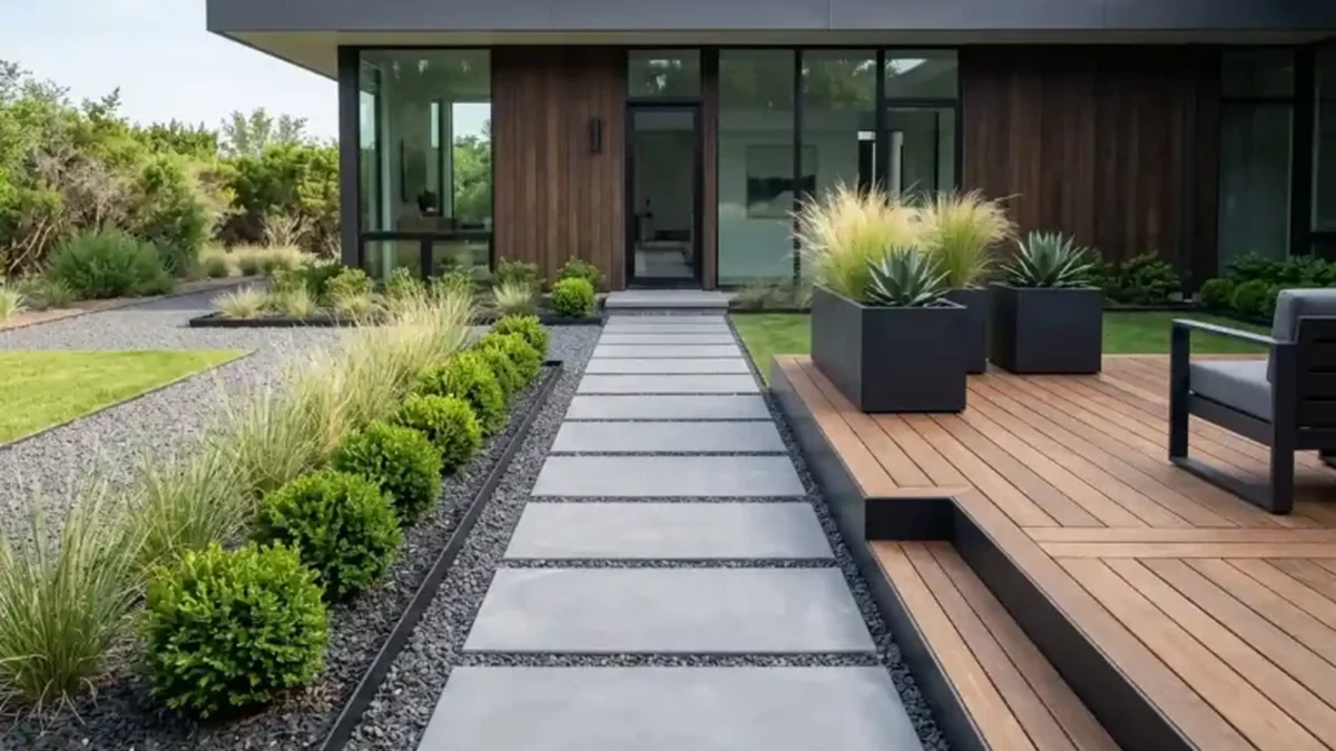 Backyard Landscaping Ideas With Deck