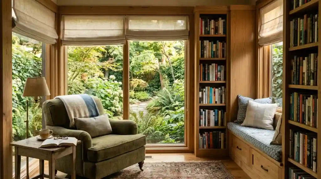 Build a Quiet Reading Room and Mini Library