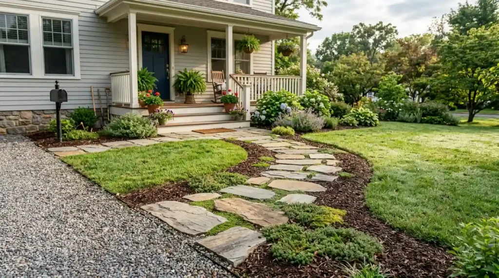 Build a Simple Stepping-Stone Path