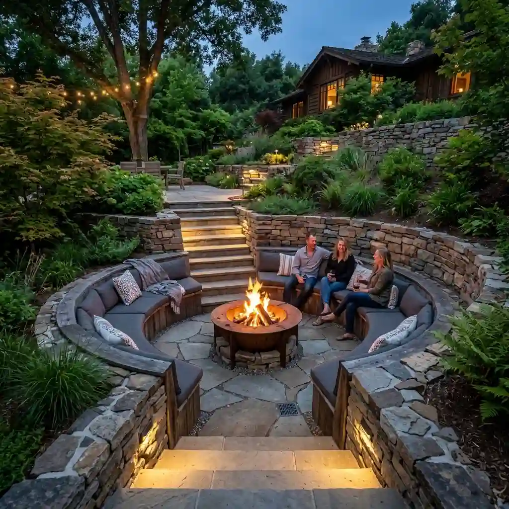 Build a Sunken Conversation Pit