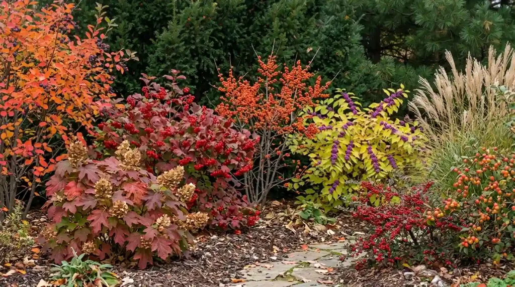Choose Shrubs With Berries and Fall Leaves