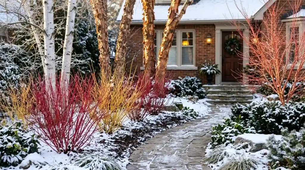 Choose Trees and Shrubs With Colorful Bark