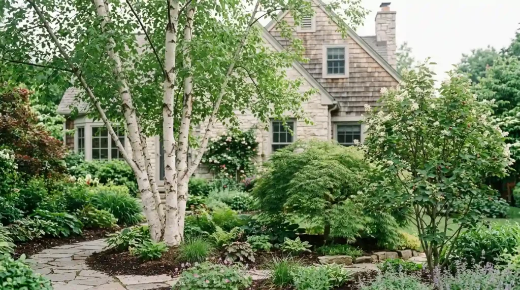 Choose Trees and Shrubs With Strong Shapes
