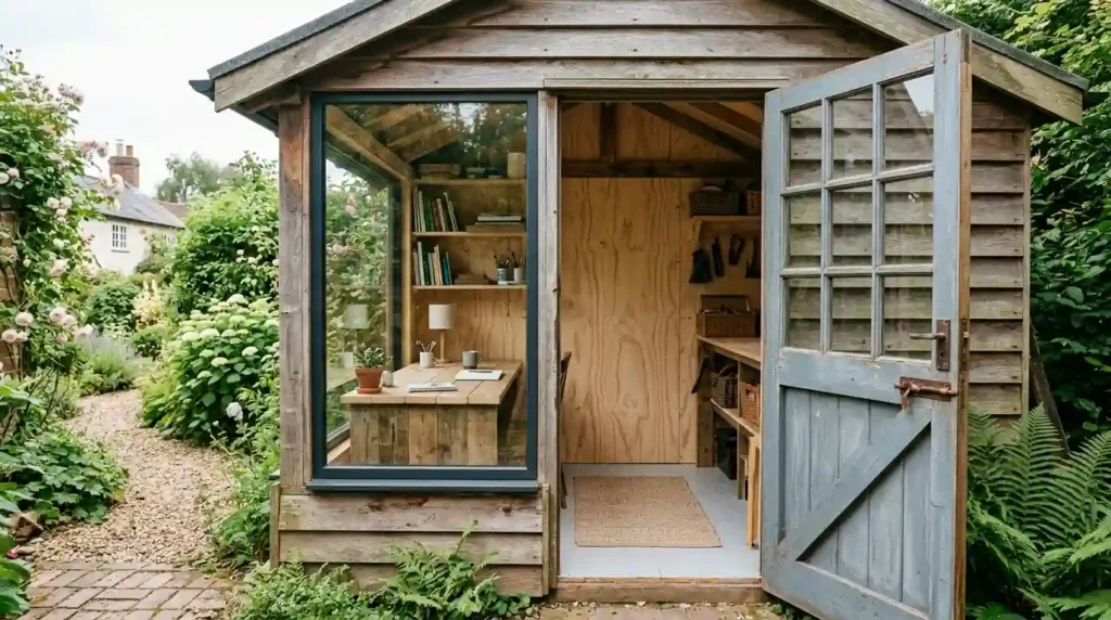 Convert an Old Shed Without Wasting Money