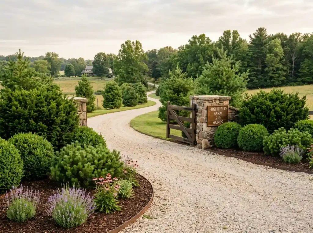 Create Year-Round Structure With Evergreen Shrubs