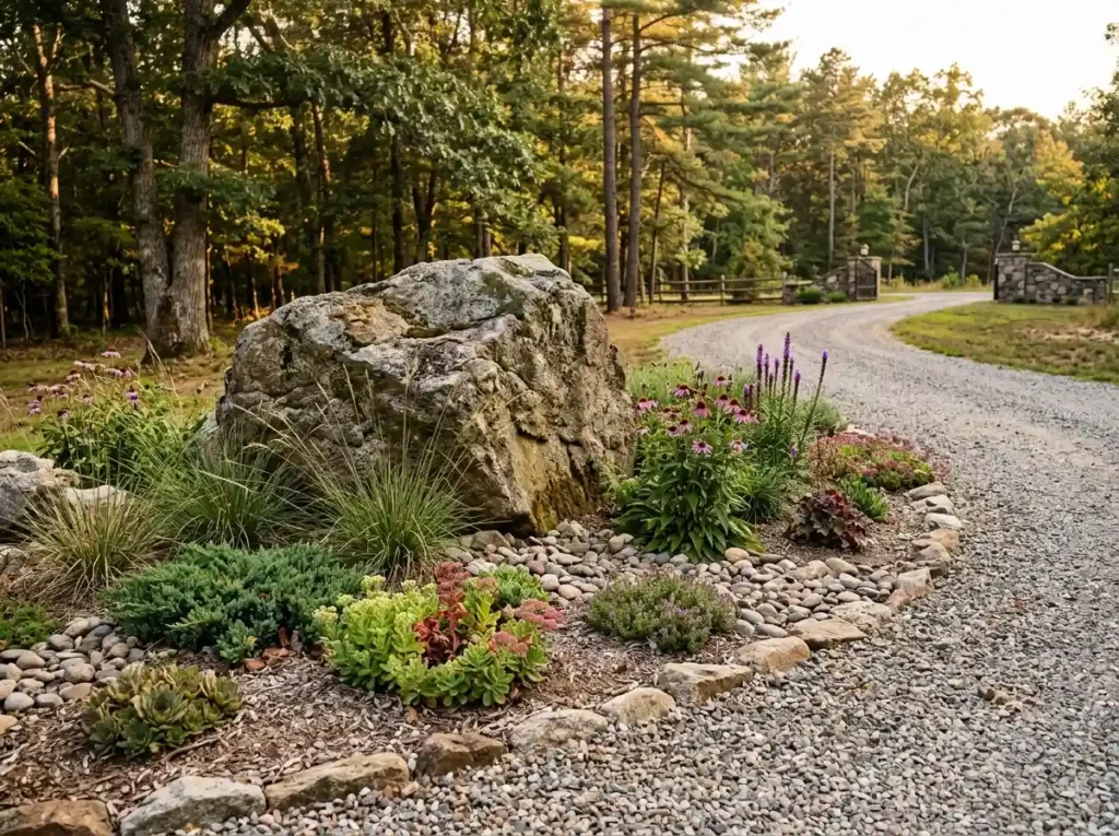 Create a Boulder and Rock Garden