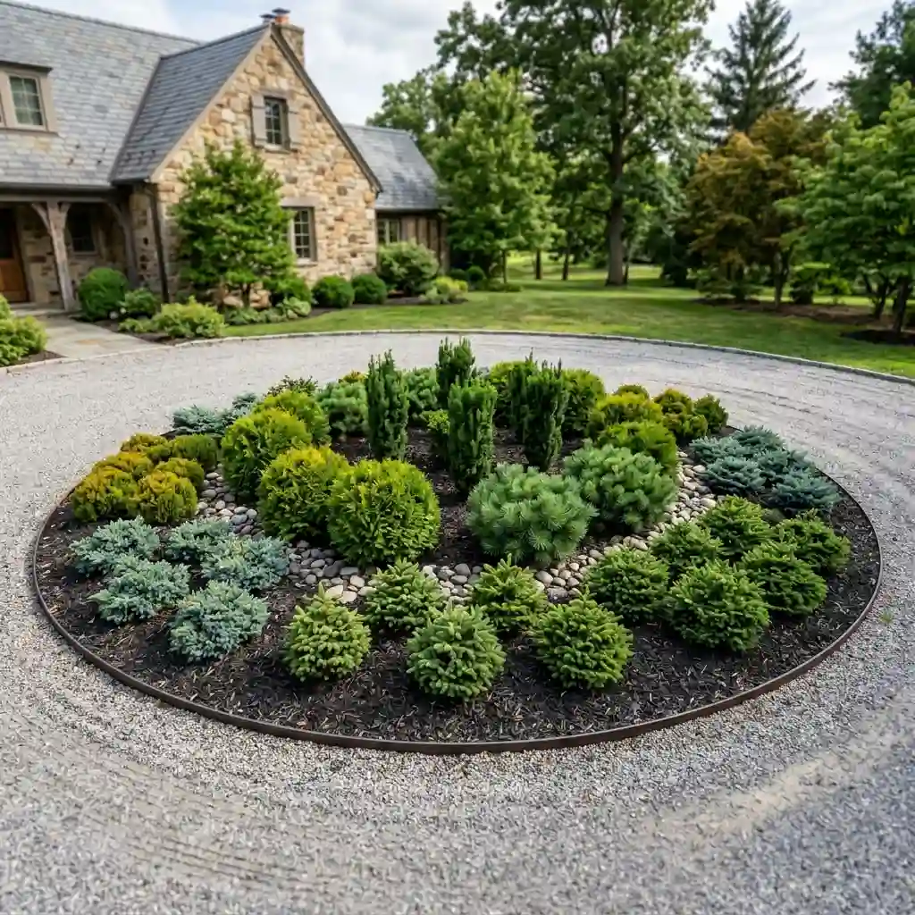 Create a Low Evergreen Island