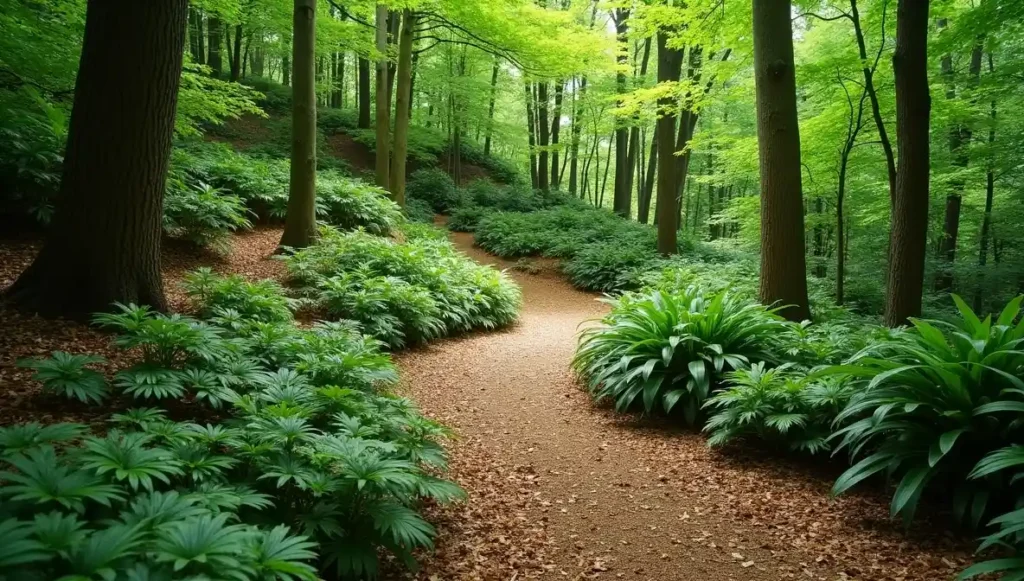 Create a Woodland Slope for Shaded Areas