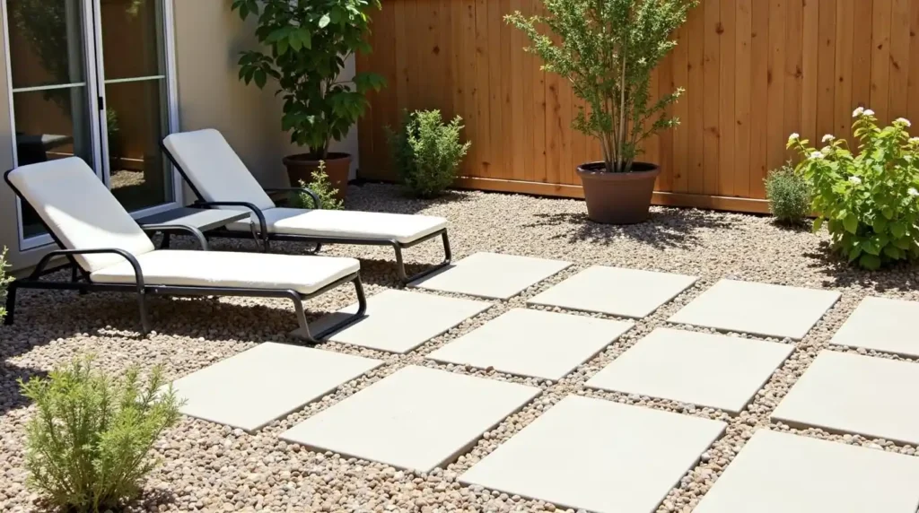 Cut Costs With a Gravel and Paver Patio