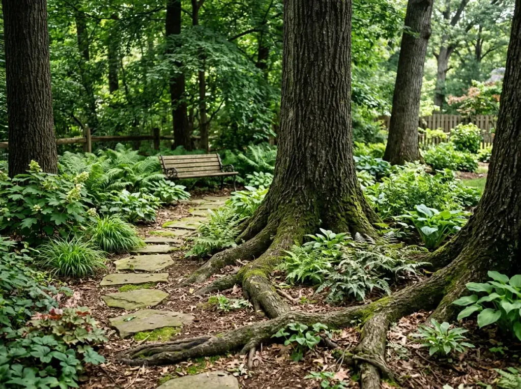 Design a Shade Garden Under Mature Trees