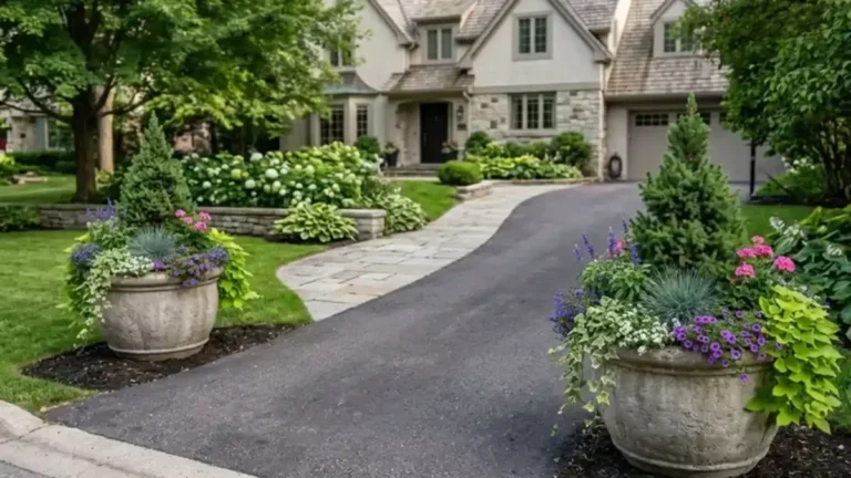 Driveway Entrance Landscaping Ideas