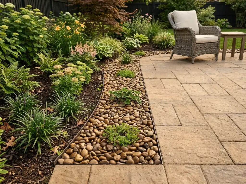 Finish the Edge of a Patio or Deck