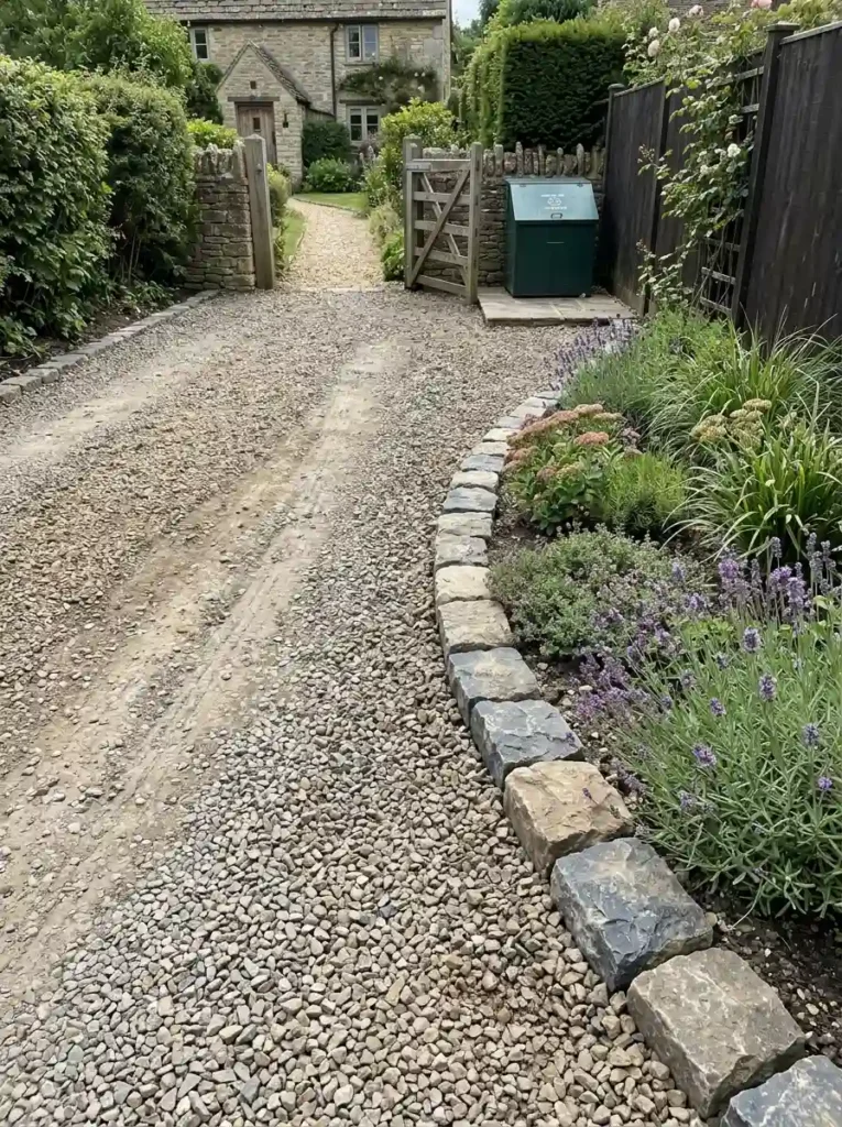 Fix a Messy Edge with Crushed Stone
