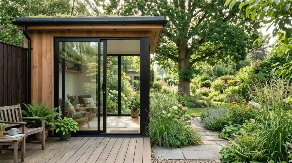 Frame Your Best View with a Glass-Fronted Room