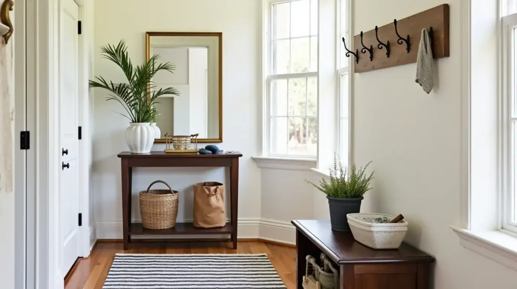 Give Your Entryway a Polished Country-House Look