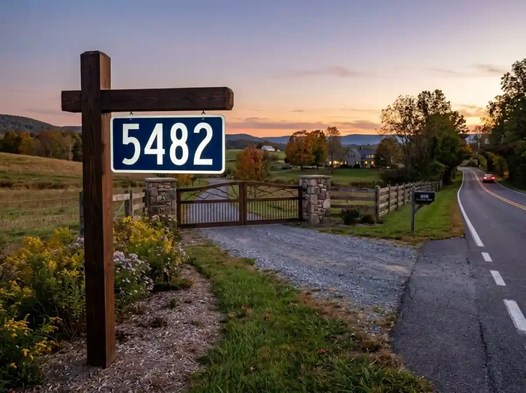 Install Address Numbers Drivers Can Read
