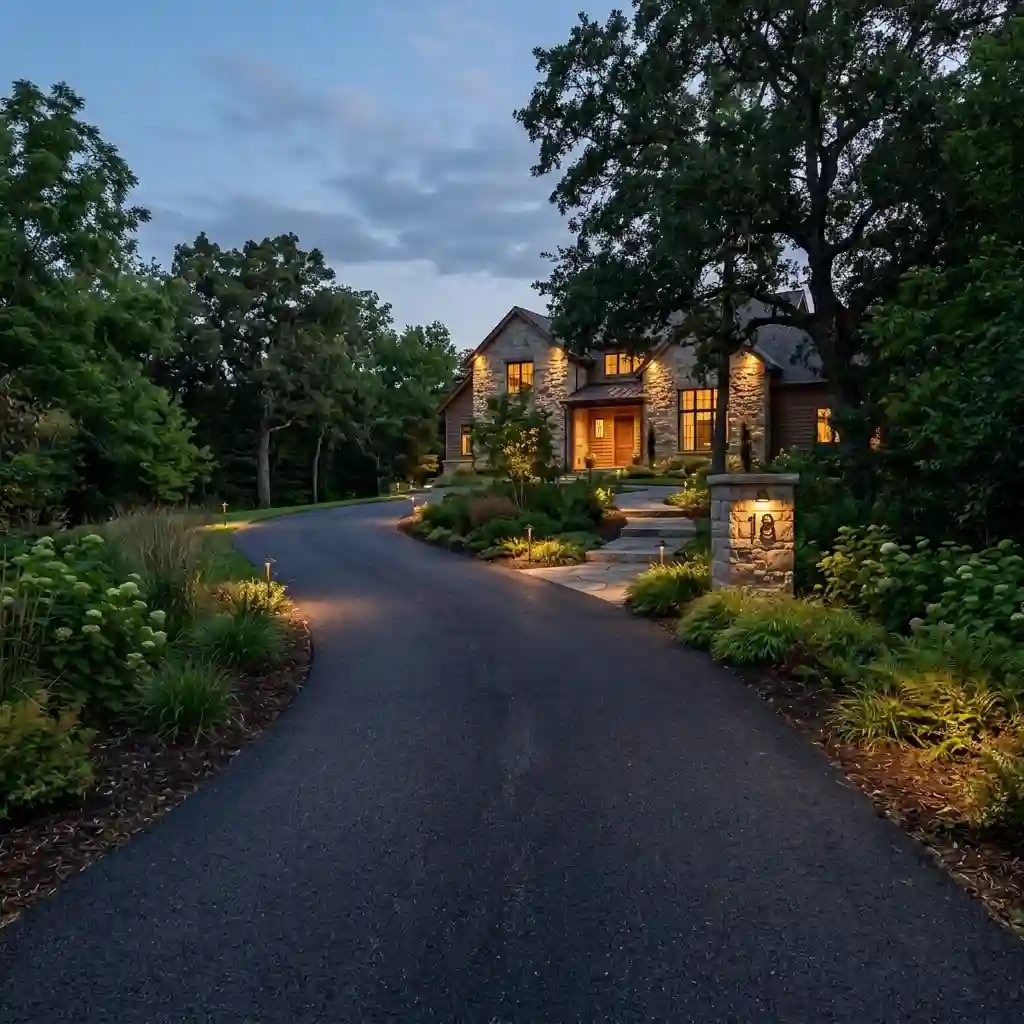 Install Low-Voltage Driveway Lighting
