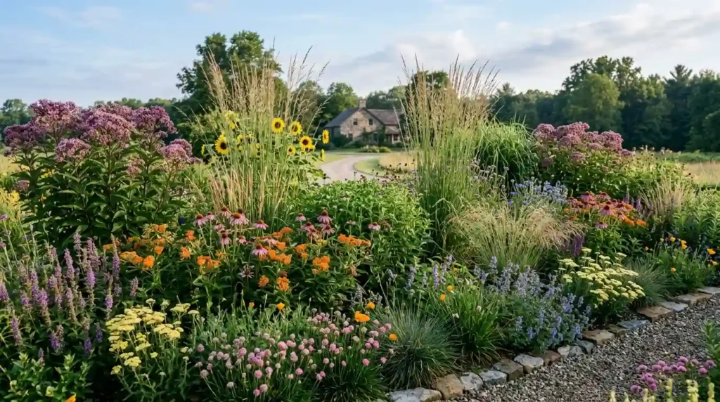 Layer Short, Medium, and Tall Plants