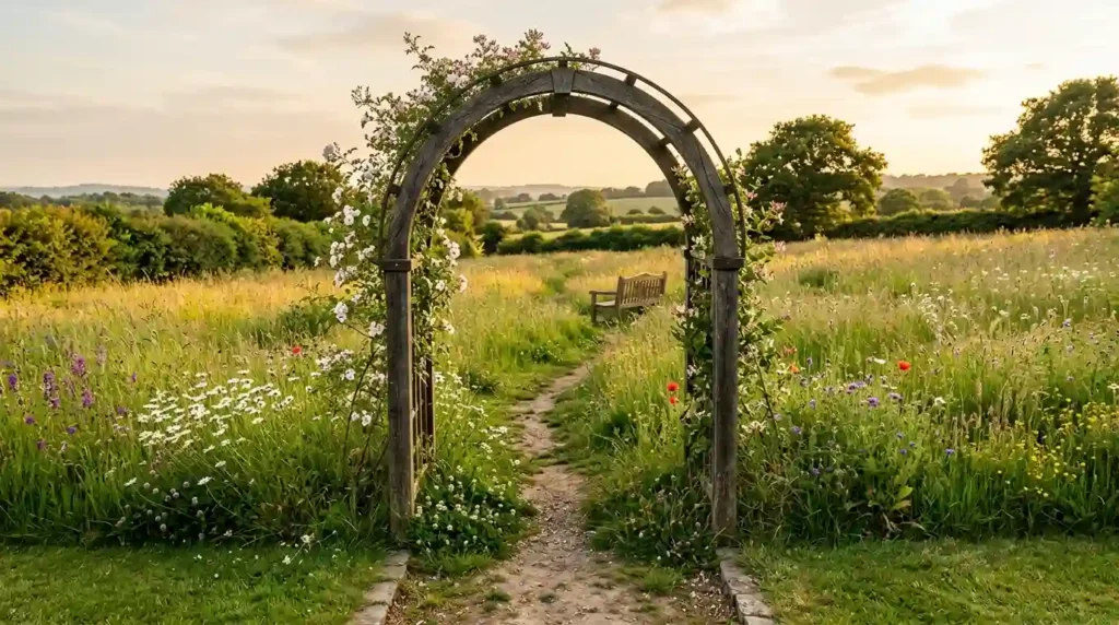 Mark the Entrance With a Gate or Arch