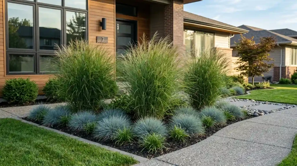 Plant Ornamental Grasses for Texture Without Much Work