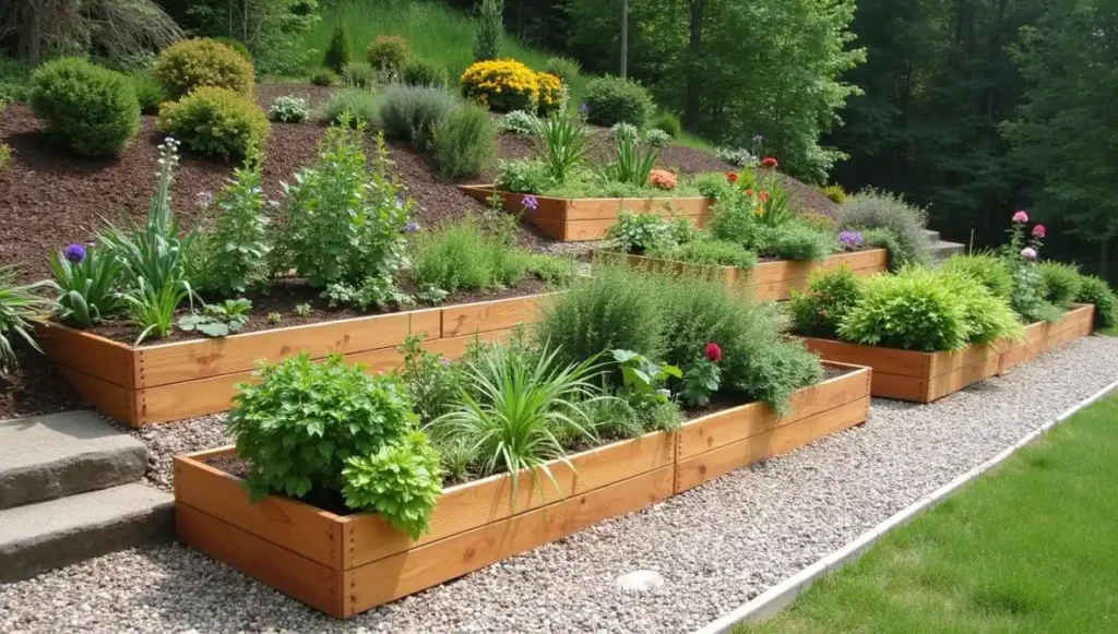 Put Raised Planters on Stable, Level Areas