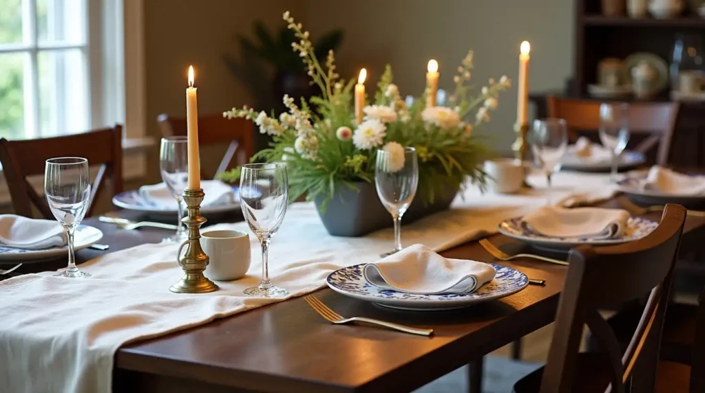 Set a Dining Table That Feels Formal but Relaxed
