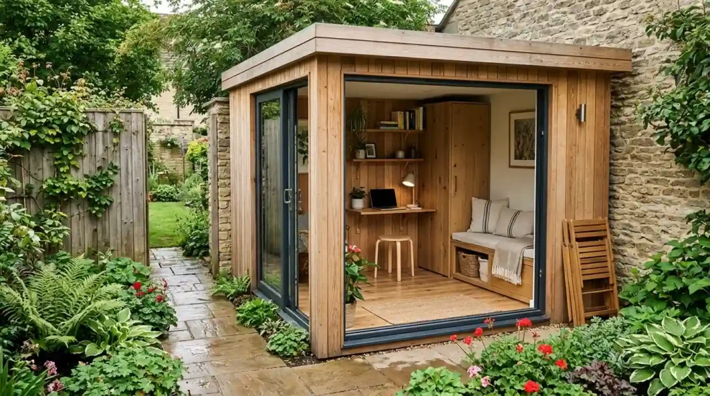 Turn an Empty Corner into a Small Garden Room