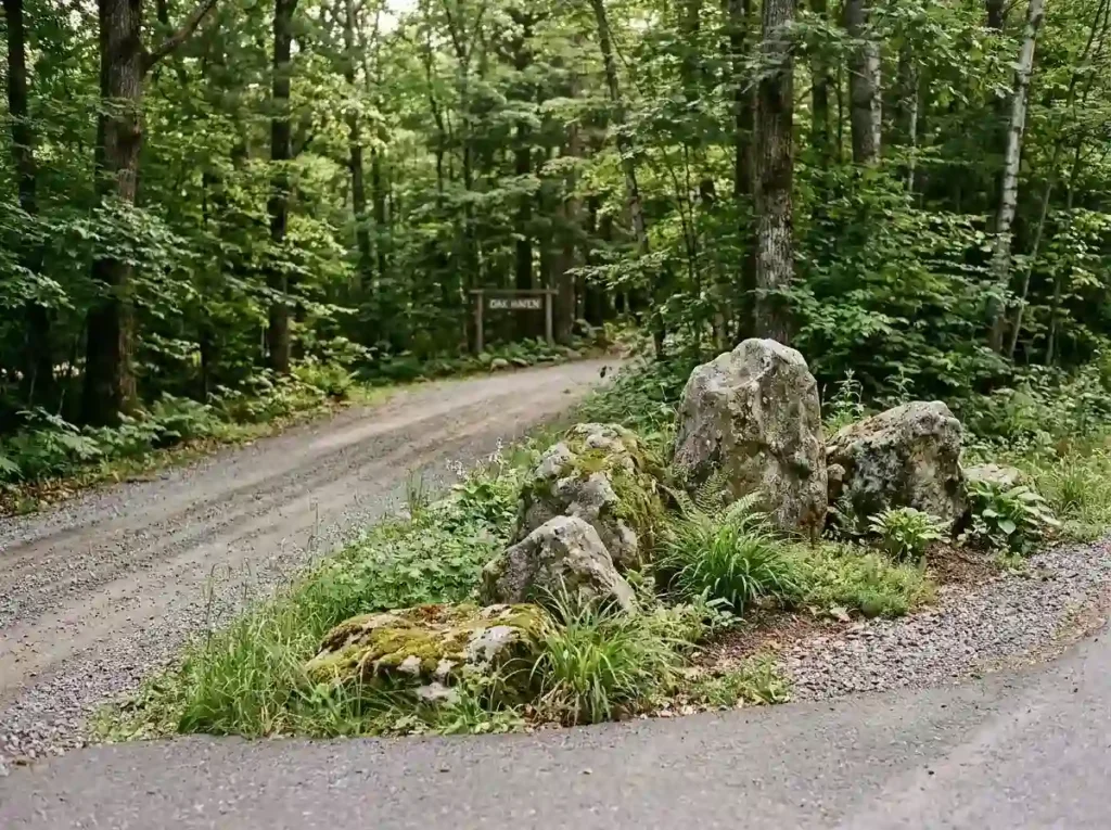 Use Boulder Groups as Natural Entrance Markers