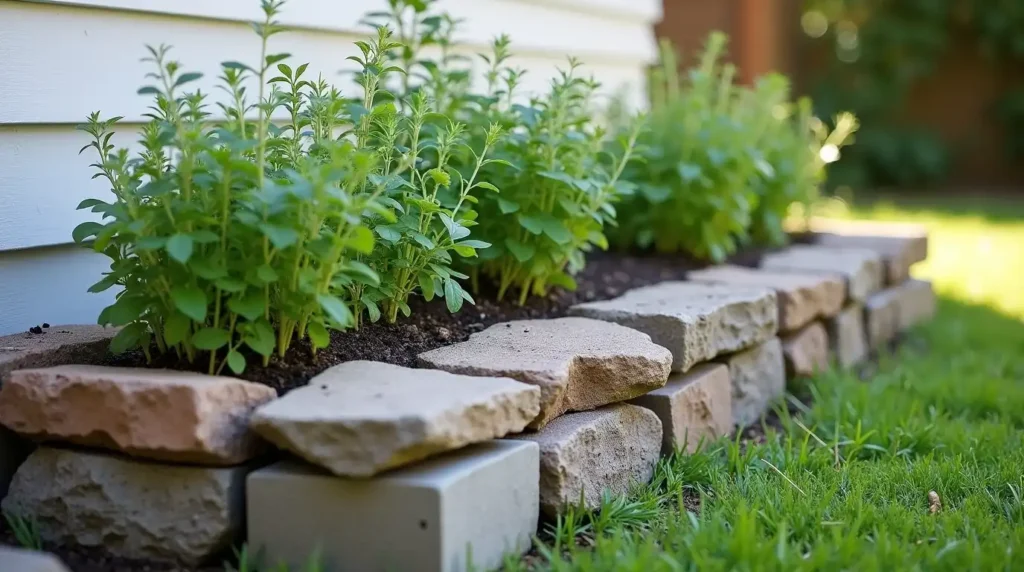 Build a Low Raised Rock Bed