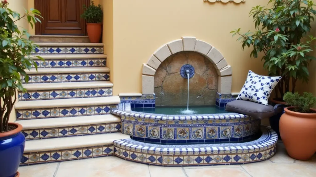 Add Hand-Painted Tiles in Small Areas