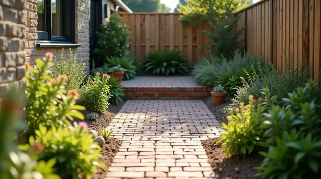 Create a Small Brick Patio