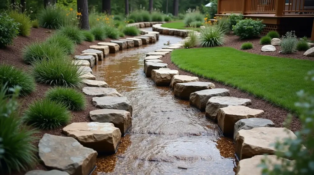 Build a Shallow Dry Creek Bed