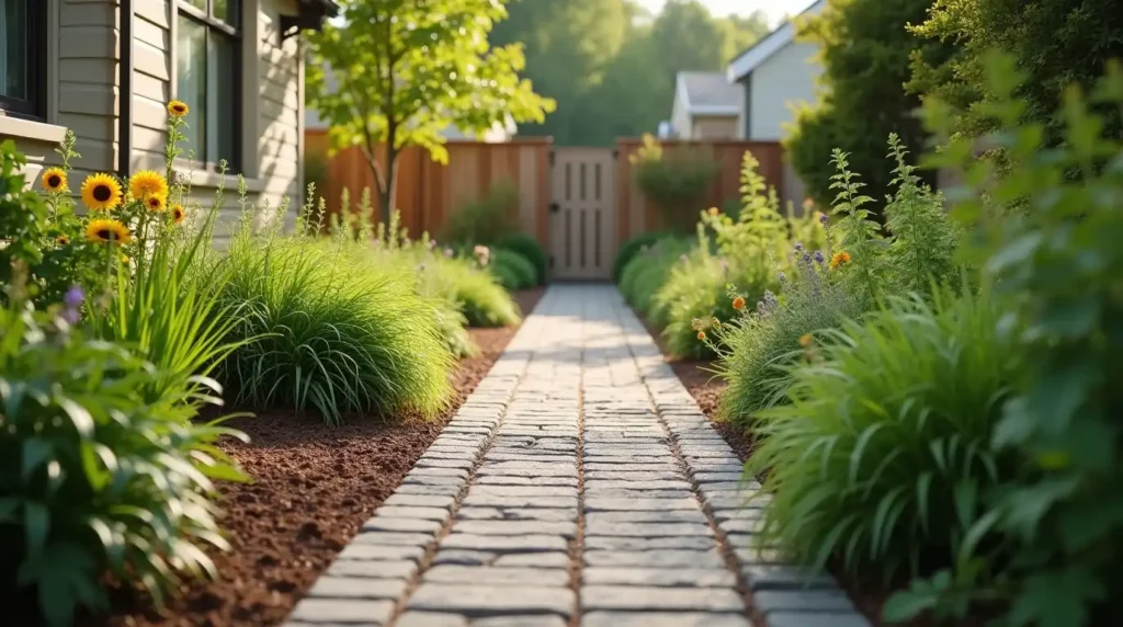 Build a Clean Side-Yard Utility Path