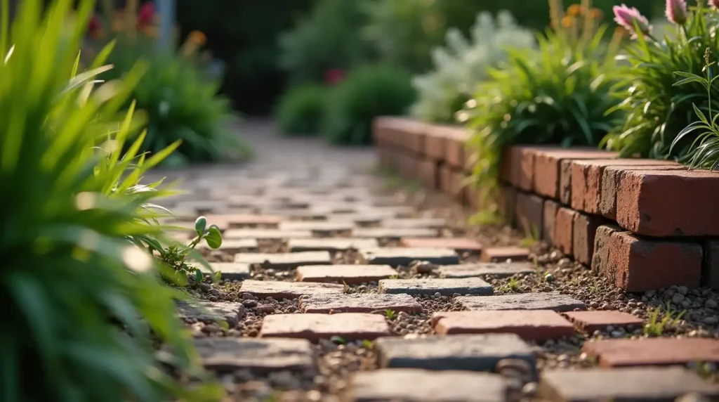 Create a Reclaimed-Brick Mosaic or Focal Point