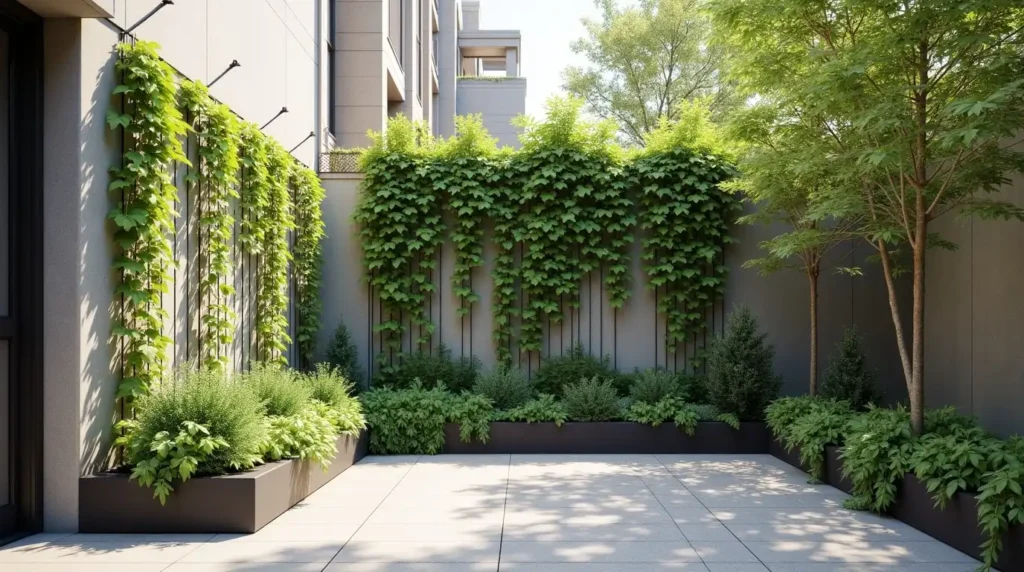 Use Vertical Planting When Floor Space Is Limited