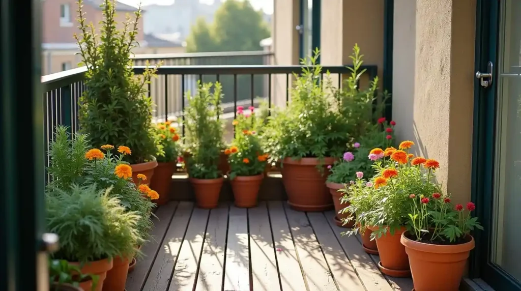 Container or Balcony Garden