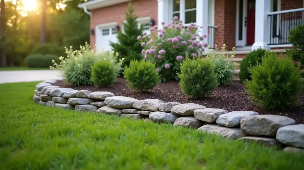 Install a Narrow Foundation Rock Strip