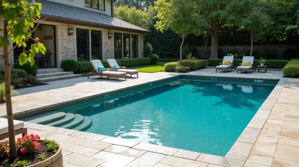 Install a Slip-Resistant Pool Deck