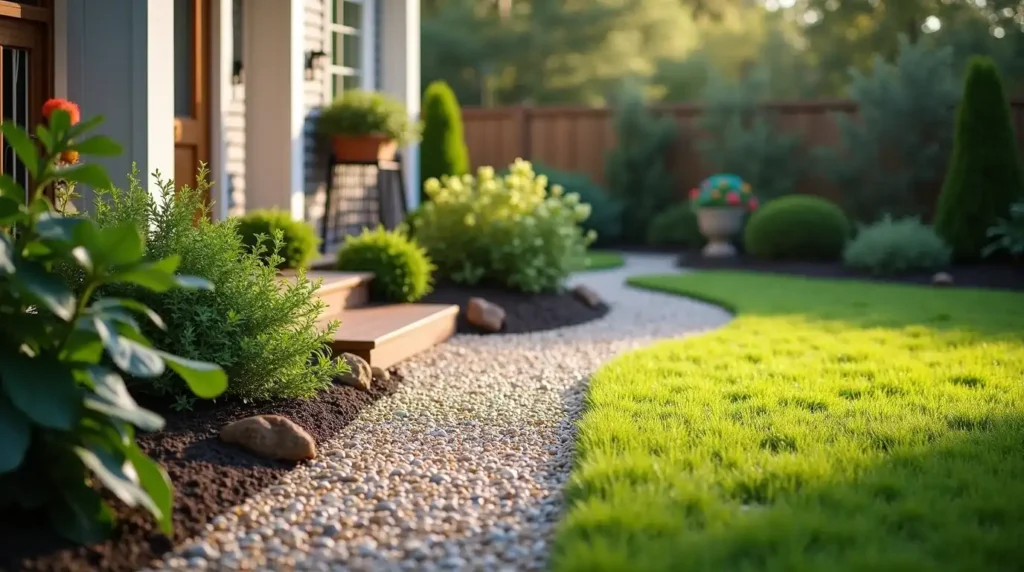 Replace a Small Lawn Section With Pea Gravel