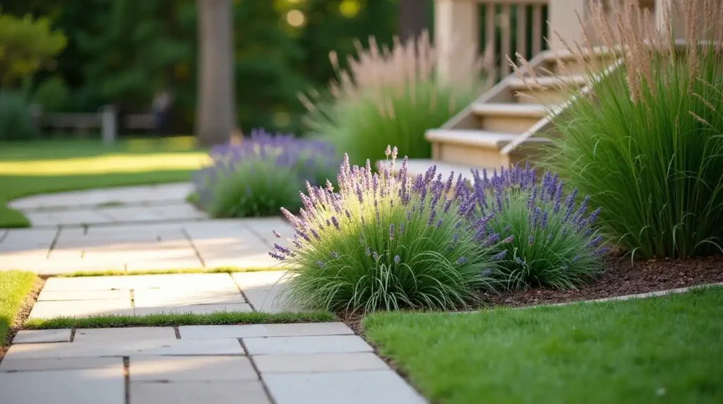 Soften Hard Edges With Layered Planting Beds