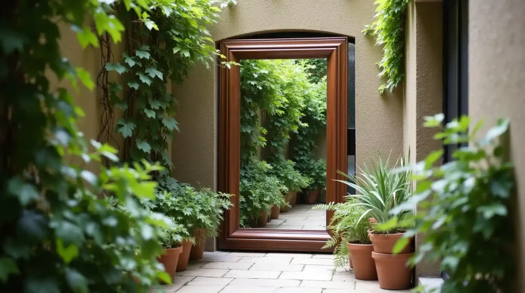 Use an Outdoor Mirror to Reflect Light