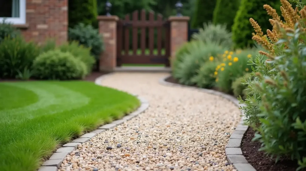 Build a Short Pea Gravel Walking Path