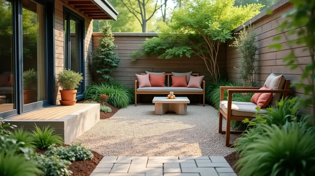 Build a Small Gravel Courtyard
