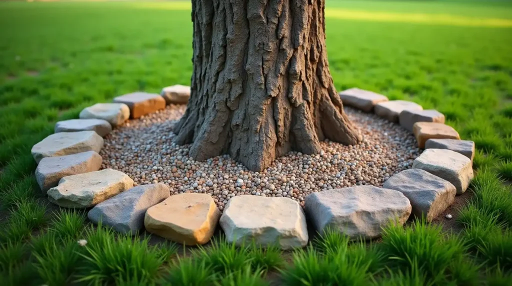 Make a Simple Tree Ring With Found Stones